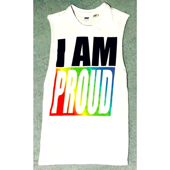 Levi’s Unisex Pride Community Sleeveless T-Shirt (Aritzia) - Picture 2 of 2